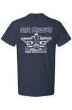 Pier Pressure White on Black/Navy/Maroon