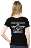 Ladies V-Neck Pier Pressure White