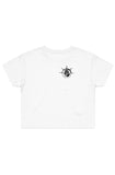 Crop Tee Hoist the Colors White