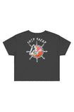 Ship Faced Ladies Crop Tee
