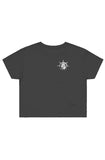 Dead Men Tell No Tales Crop Tee Black