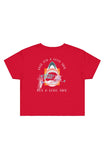 Good Time > Long Time Tee Crop Tee Red