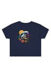 Don't Be Jelly Crop Top Navy