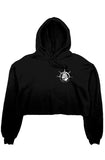 Fleece Crop Hoodie