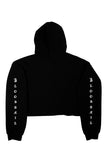 Fleece Crop Hoodie