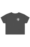 Drunkaneer Crop Grey