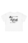 Crop Tee Scuttle the ship, Save the Rum