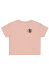 Dead Men Tell No Tales Crop Tee Pink